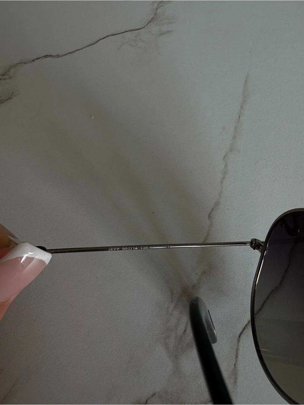 NWT True Religion Aviator Sunglasses in Gunmetal